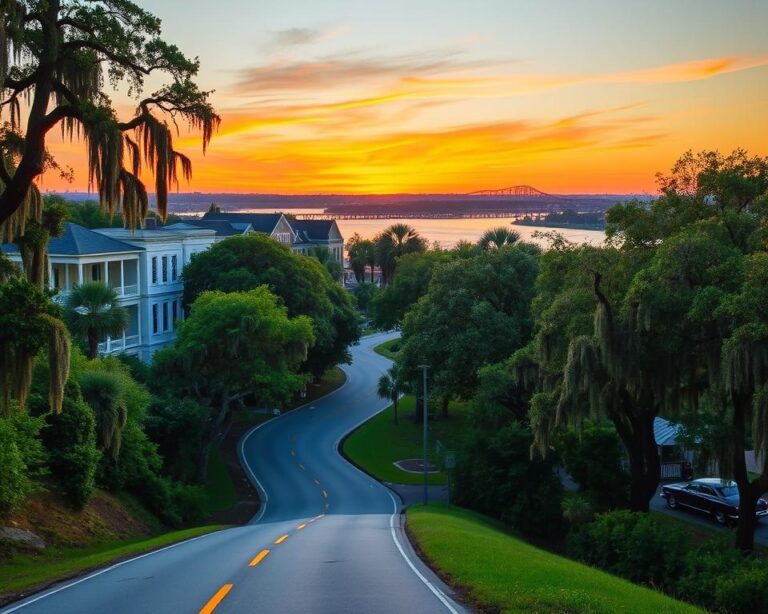 Distance between Charleston and Savannah