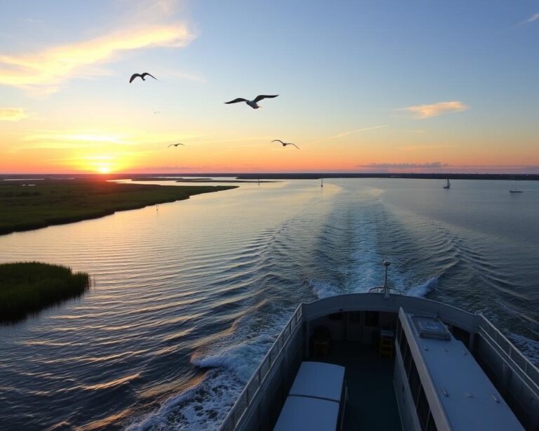 Hilton Head to Savannah ferry ride