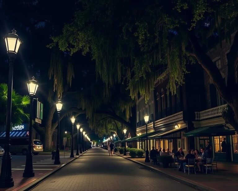 Night safety in Savannah